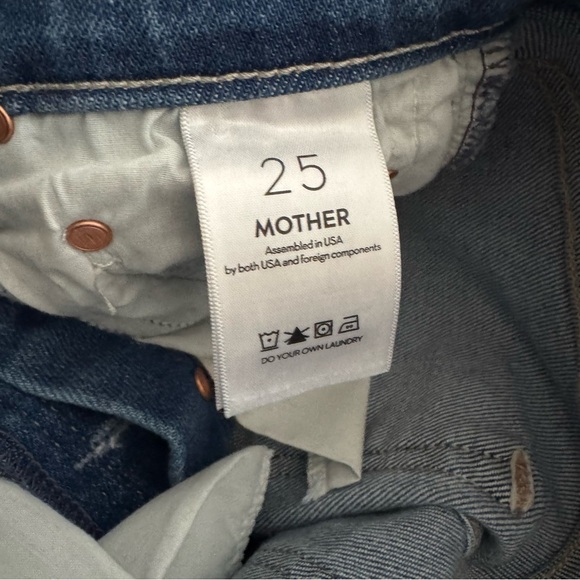 MOTHER The Tomcat Jeans In Layover Size 25 - Picture 7 of 10